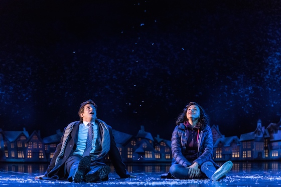 Andy Karl (Phil Connors) and Carlyss Peer (Rita Hanson) Photo © Manuel Harlan