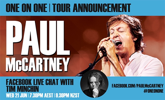 Paul McCartney/Tim FB Live