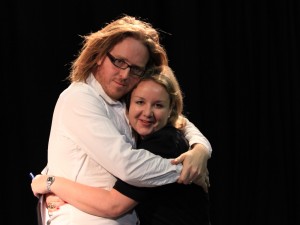 Sasha and Tim Tim and Sasha Feachem, Producer of The Infinite Monkey Cage